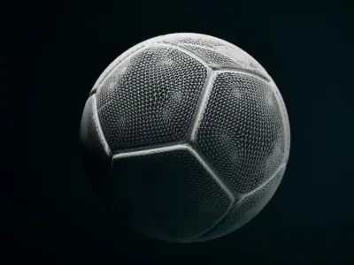 Serie A Tim 2016 - Italian League Match Ball - Nike 3D model 3D model