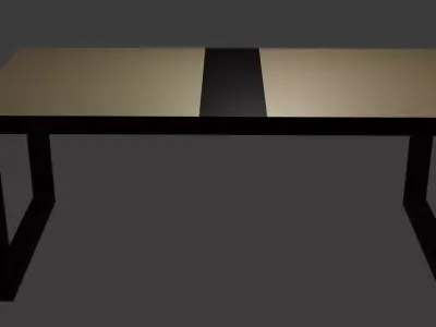 Table Free 3D model 2