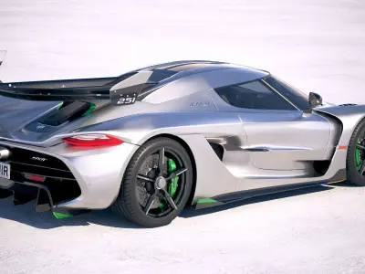 Koenigsegg Jesko 2020 3D model