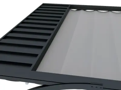 Motorized Pergola 7 3D model