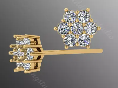 Earrings od83 3D print model