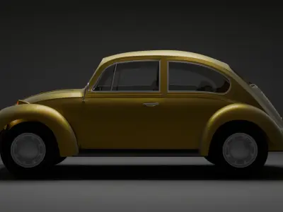 Volkswagen Beetle  3D model