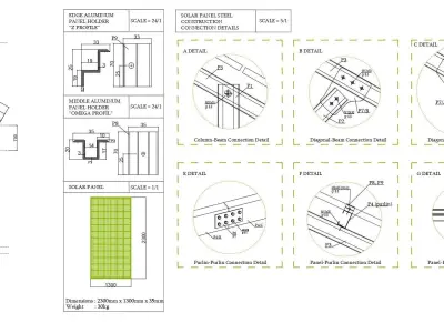 356 kWp Solar Project Type 10 3D model