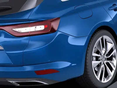 Renault Talisman Estate 2018 VRAY 3D model