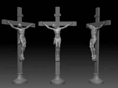 Jesus Christ 02 3D print model