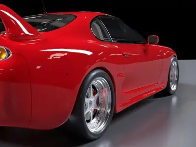 Toyota Supra 3D model