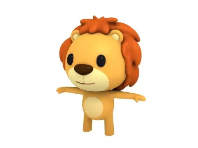 Little Lion 3D model