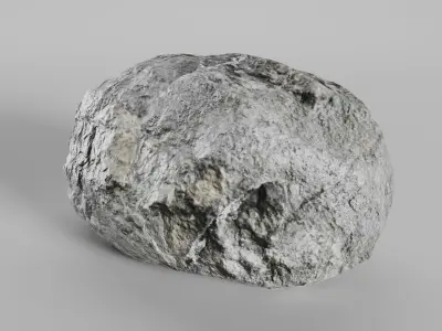 Mossy Stone Free 3D model