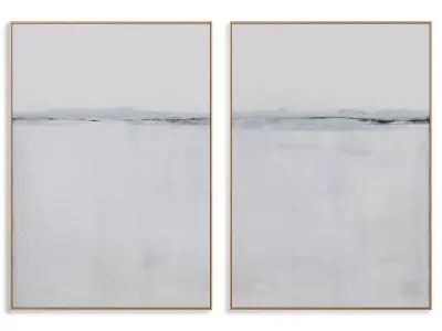 Abstract Painting Frame set 3D model 57
