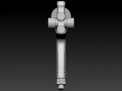 SATAjet 5000 spray guns 3D print model