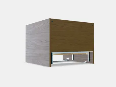 ANGSJON Wash-stand with drawers 5 Low-poly 3D model