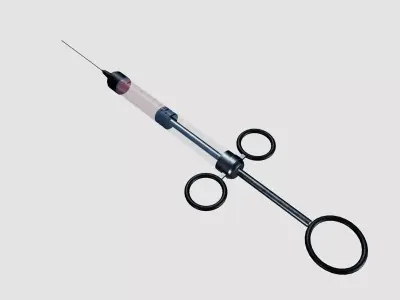 Medical Syringe 3D model