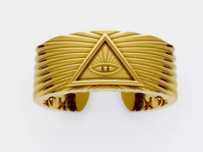 Mason Masonic Ring 3D print model