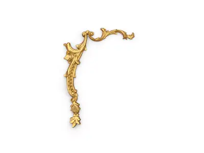 Classic decor ornament 335 3D model