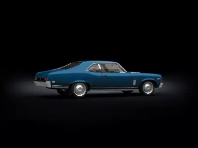 CHEVROLET NOVA SS 1969 3D MODEL 3D model