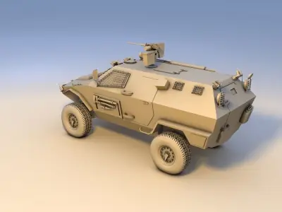 vehicle cobra 3D model