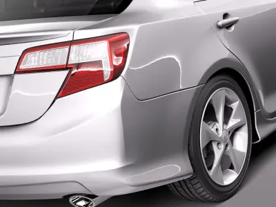 Toyota Camry SE 2012 USA 3D model