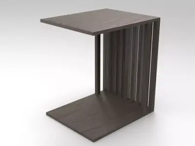 Nia Nightstand Low-poly 3D model