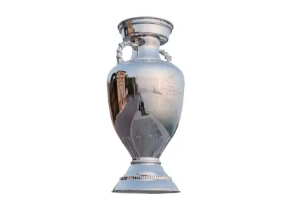 Euro Trophy - UEFA European Championship Trophy  3D model