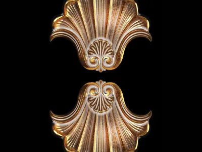 Classic carved 048 3D model