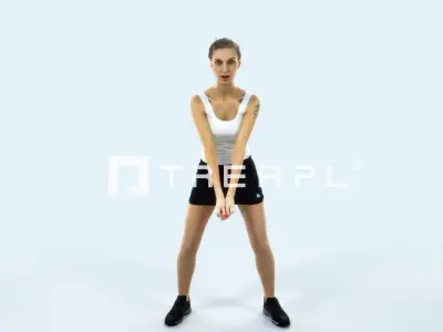 Aspiration 15C Digging Sports Volleyball Woman Low-poly 3D model