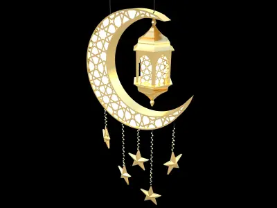 Ramadan Hanging Decor 3D model