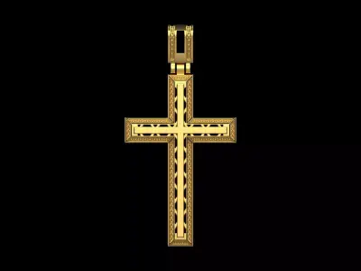 Pendant Cross N18 3D print model