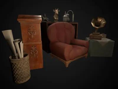 Vintage Pack 3D model