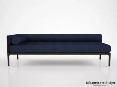 Luisa Piexoto Diamond bench 3D model