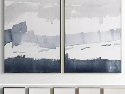 Photo Frame 132 Low-poly 3D model