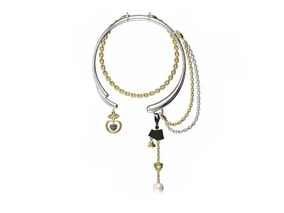 Necklace exclusive 2 3D print model