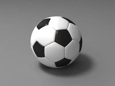 football 3D model buy