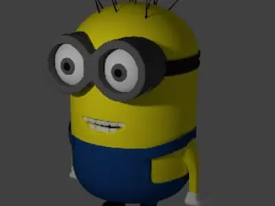 Minion minions character Free 3D model