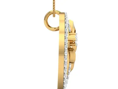 Diamond Locket Set 3D print model 22