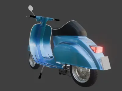 Vespa 50  3D model