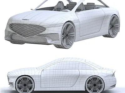 Genesis X 2022 3D model