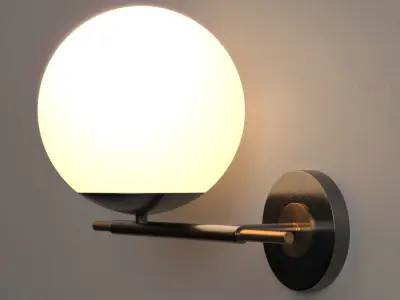 Globe Sconces From Italy 3D model