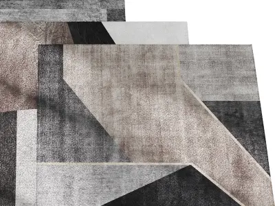Carpet set 14 3D model
