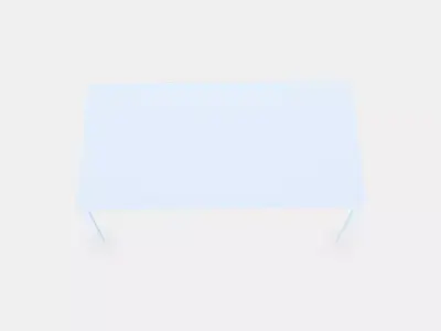 EKEDALEN Extendable table 3 Low-poly 3D model