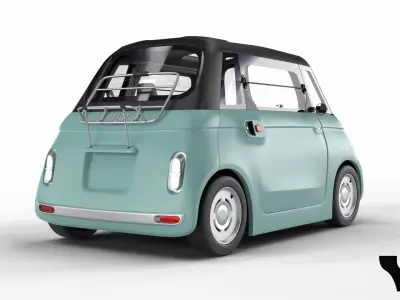 Fiat Topolino 2024 3D model