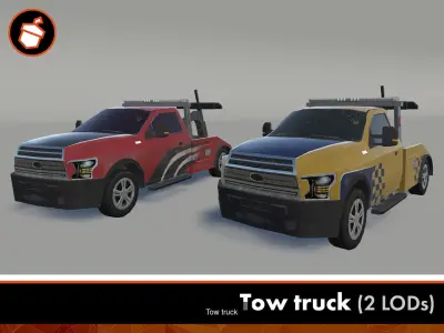 Rescue vehicles bundle 3D Model Pack