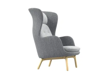 Fritz Hansen Ro Chair 3D model