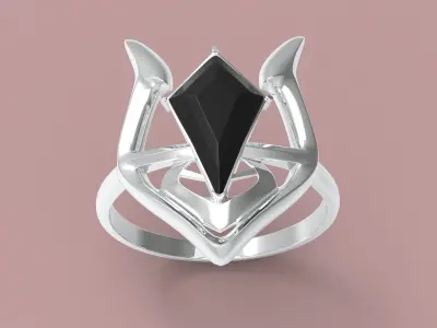 Coven Ring 3D print model