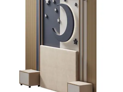Kids wall panell 14 3D model