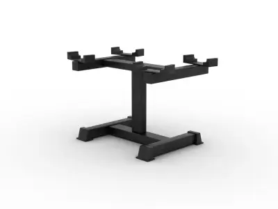 Adjustable Dumbbell 3D model