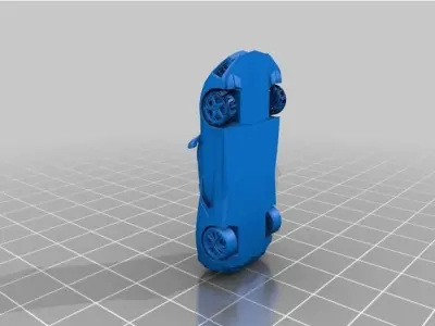 Chevrolet Corvette 2020 3D print model