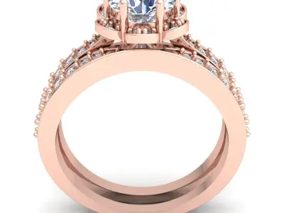 Aarna Luxury Design Ring 07 3D print model