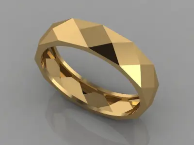Tesla cyber ring  3D print model