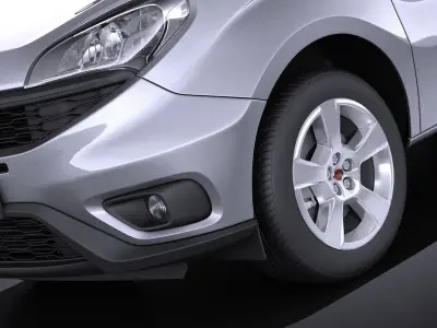 Fiat Doblo Cargo 2015 VRAY 3D model