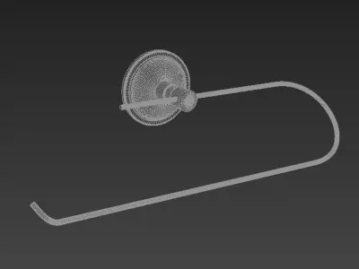Weasel Towel Capless 3D model